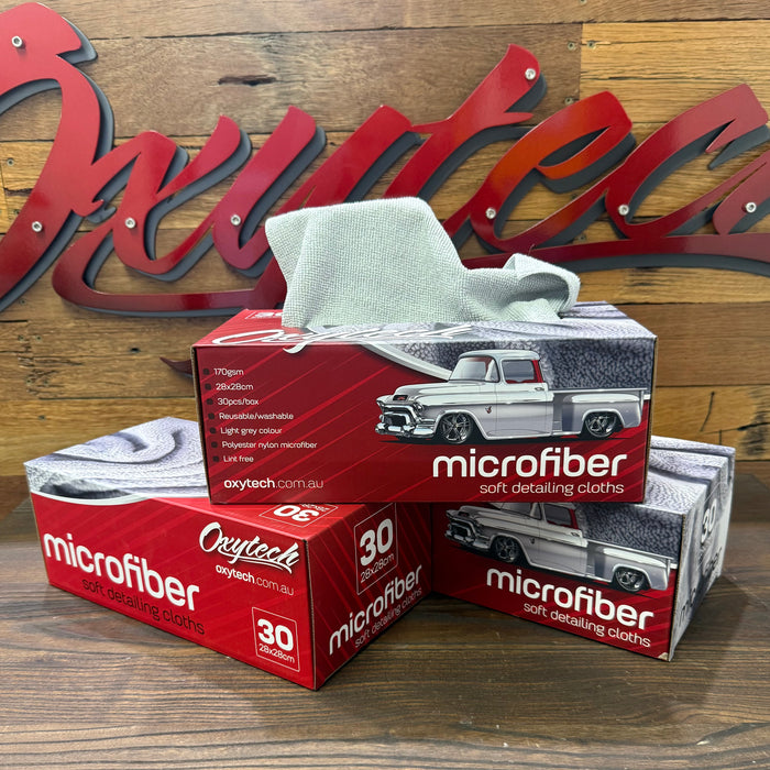 MICROFIBRE SOFT DETAILING CLOTHS 28x28CM- 30 PACK