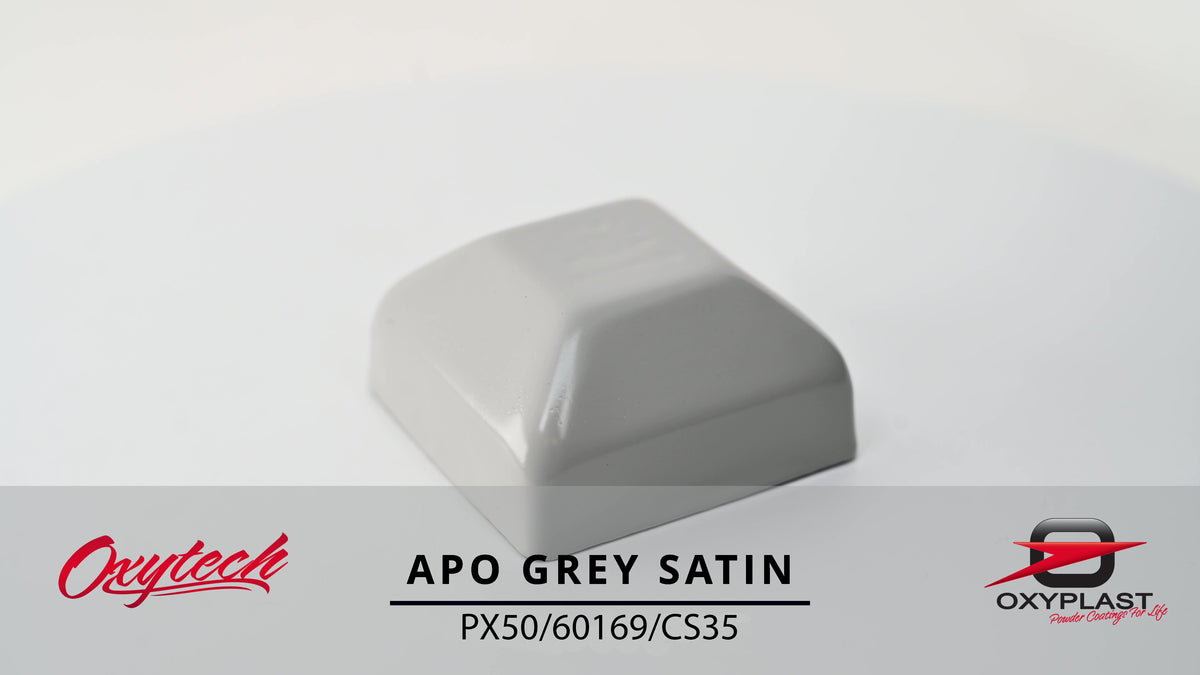 APO GREY SATIN TF — Oxytech Powder Coatings