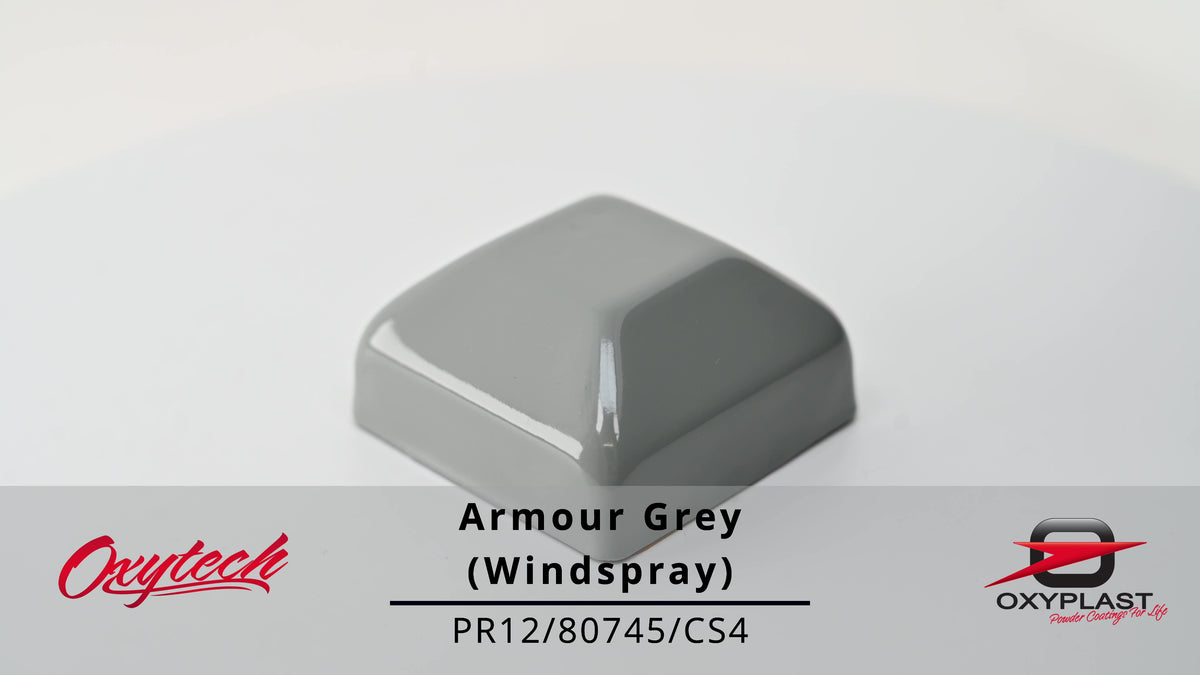 ARMOUR GREY SATIN (Windspray) — Oxytech Powder Coatings