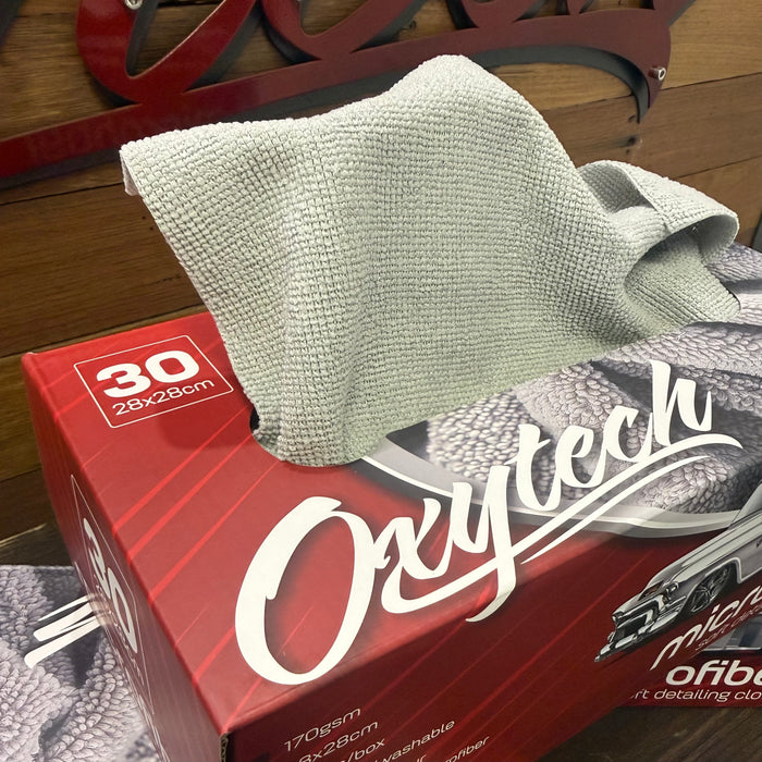 MICROFIBRE SOFT DETAILING CLOTHS 28x28CM- 30 PACK