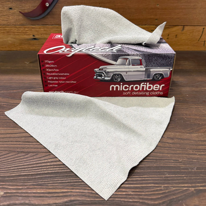 MICROFIBRE SOFT DETAILING CLOTHS 28x28CM- 30 PACK