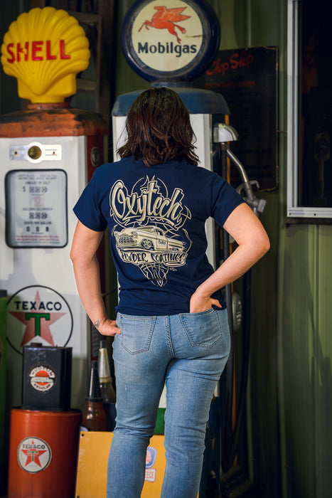 TSHIRT - BLUE PINSTRIPE TRUCK