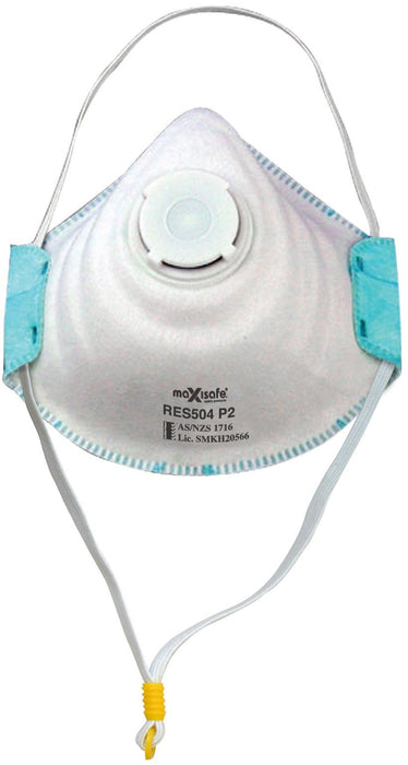 P2 MOULDED RESPIRATOR MASK WITH VALVE (BOX 10)