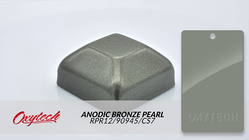 ANODIC BRONZE PEARL colour sample panel
