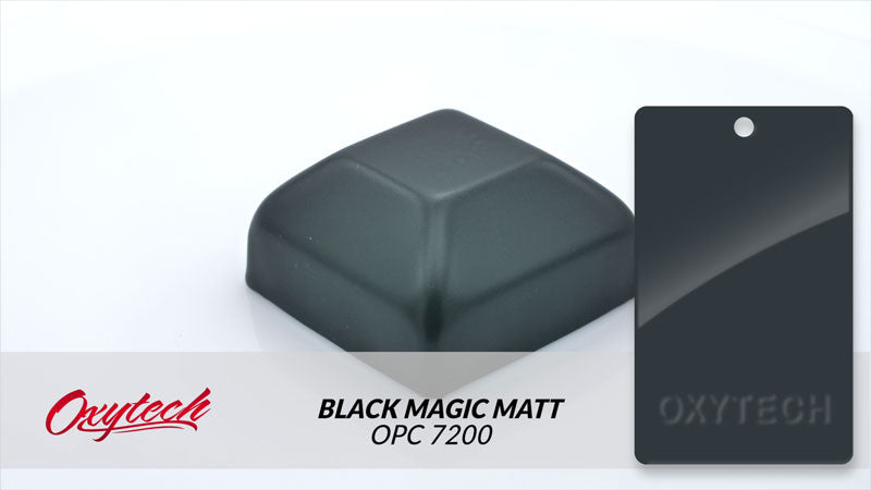 BLACK MAGIC MATT colour sample panel