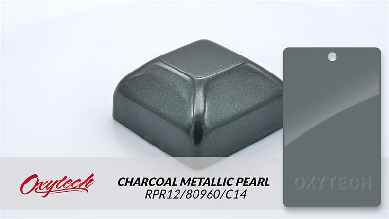 CHARCOAL METALLIC PEARL GLOSS colour sample panel