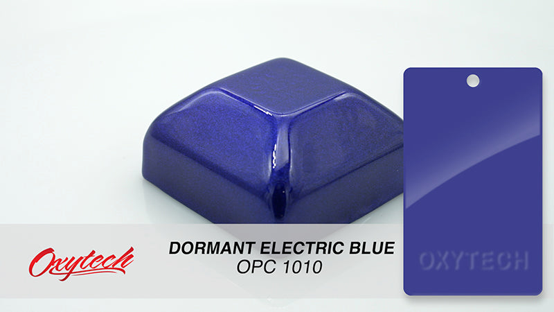 DORMANT ELECTRIC BLUE colour sample panel