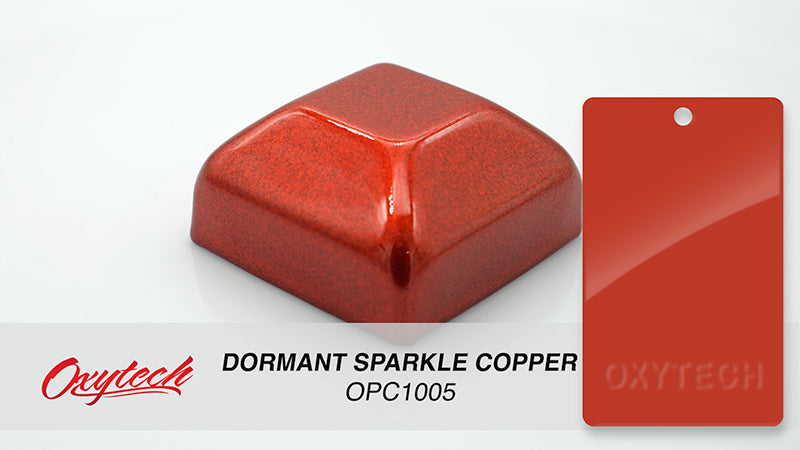 DORMANT SPARKLE COPPER colour sample panel