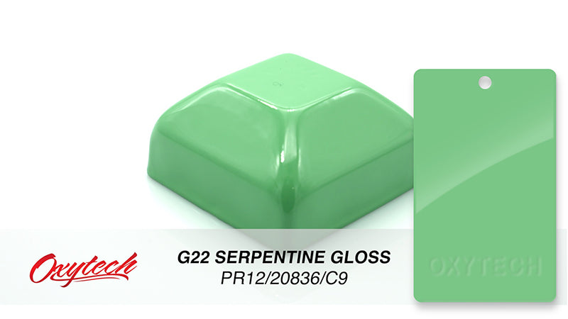 G22 SERPENTINE GLOSS colour sample panel