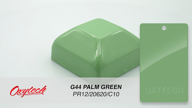 G44 PALM GREEN colour sample panel