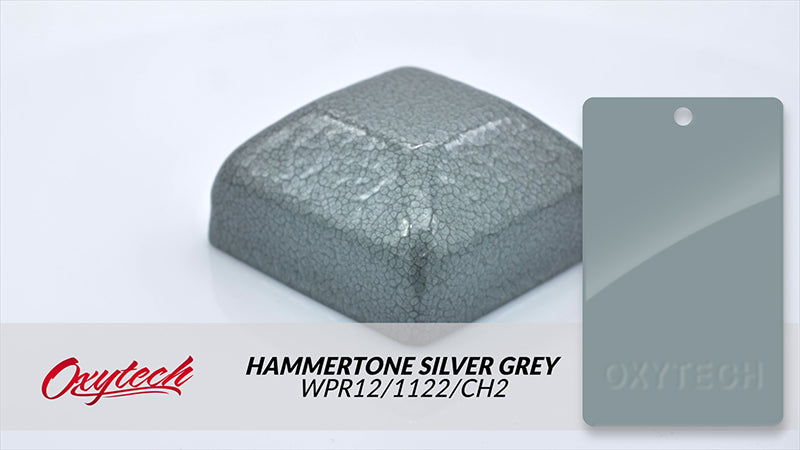 HAMMERTONE SILVER GREY colour sample panel — Oxytech.com.au