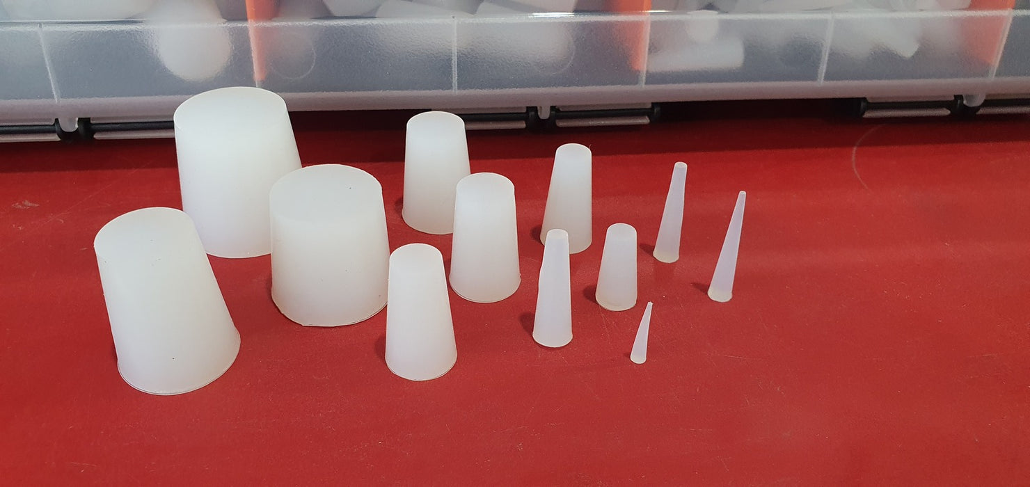 Silicone Tapered Plugs - High Temperature Masking